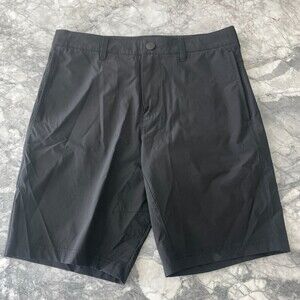 American Eagle Active Flex Flat Front Chino Shorts Black 30